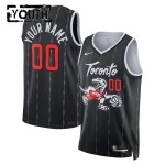 Maillot NBA Toronto Raptors Personnalisable Nike 2025-26 City Edition Noir Swingman - Enfant